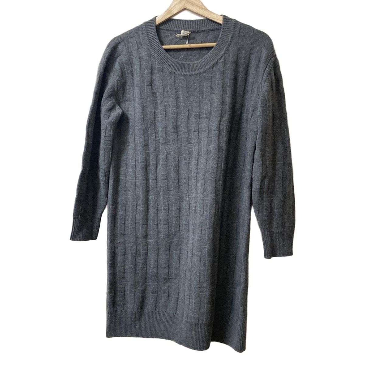 HERMES(エルメス) ワンピース サイズ34 S レディース - ダークグレー