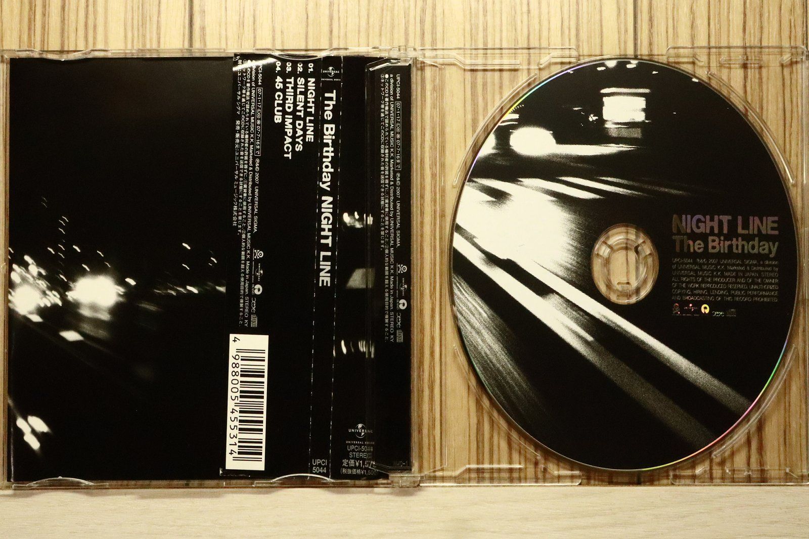 国内盤CD☆The Birthday/ザ バースデイ□ NIGHT LINE 【UPCI5044