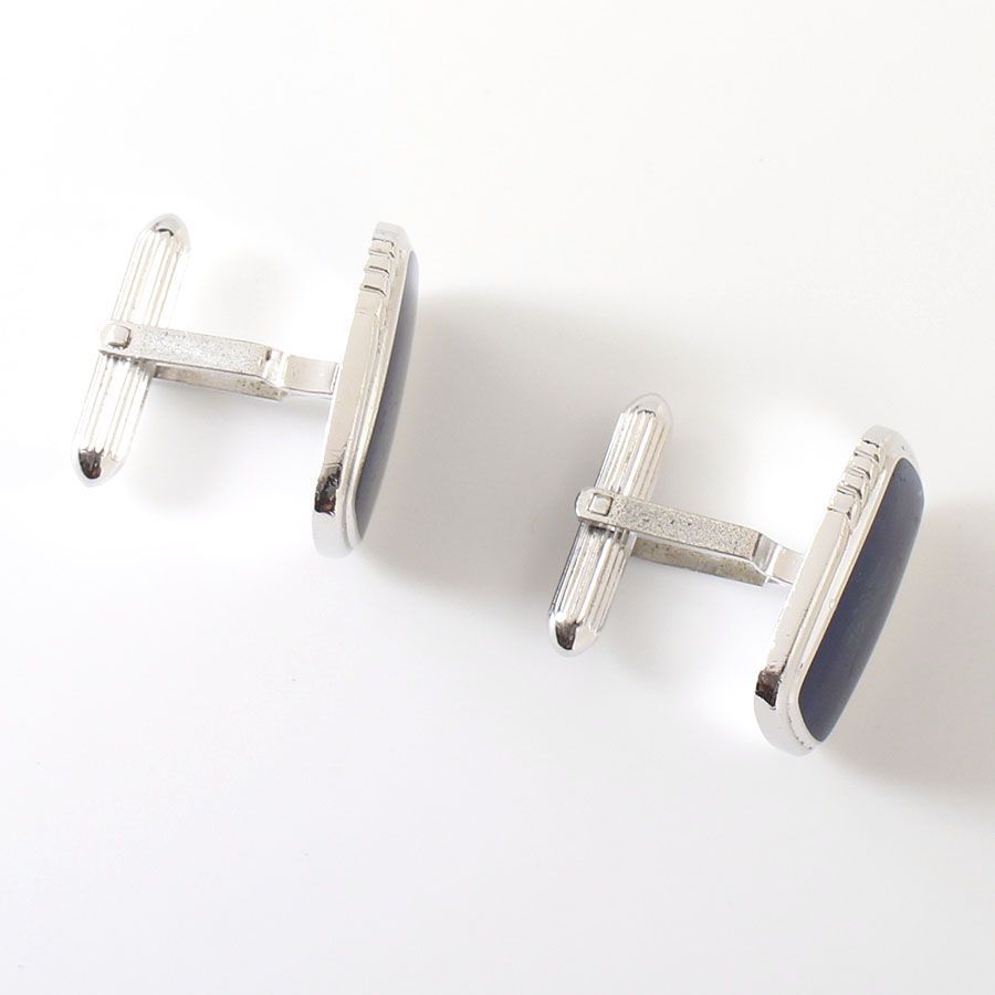 MOK25058 美品 Burberry バーバリー カフスボタン ヴィンテージ ブルー