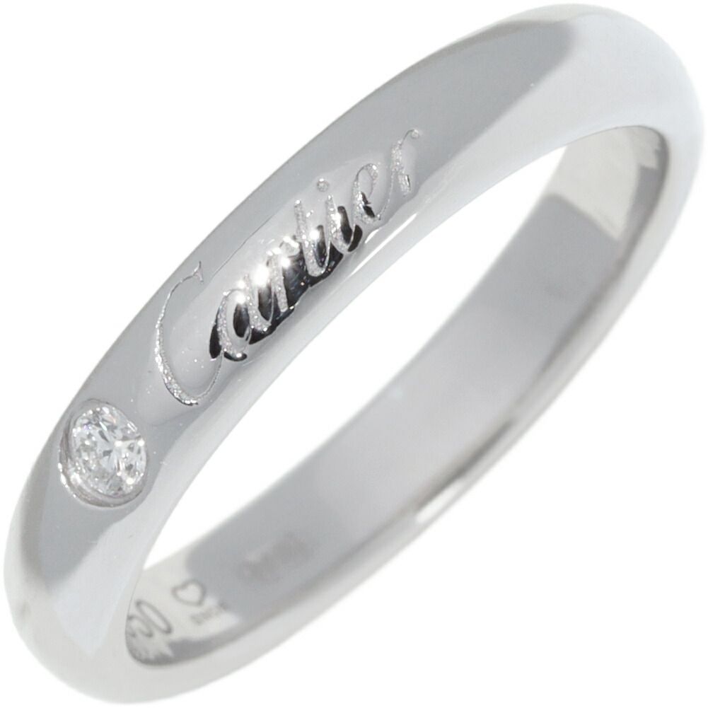 Cartier カルティエ Pt950 Cドゥ カルティエ ウェディング リング Cartier】カルティエ『PT950 C ドゥ カルティエ ウェディング リング