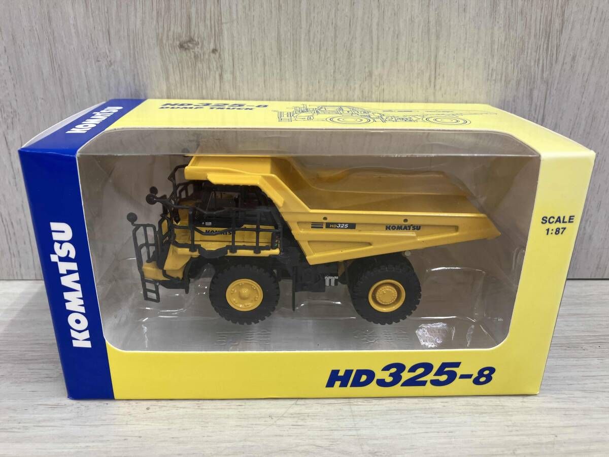 KOMATSU HD325-8 DUMP TRUCKコマツオリジナルミニチュア【非売品