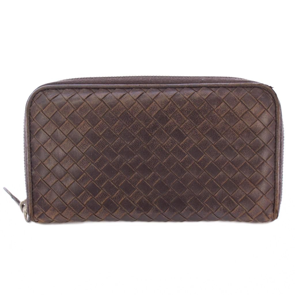 ボッテガヴェネタ BOTTEGA VENETA イントレチャート 長財布 ロング