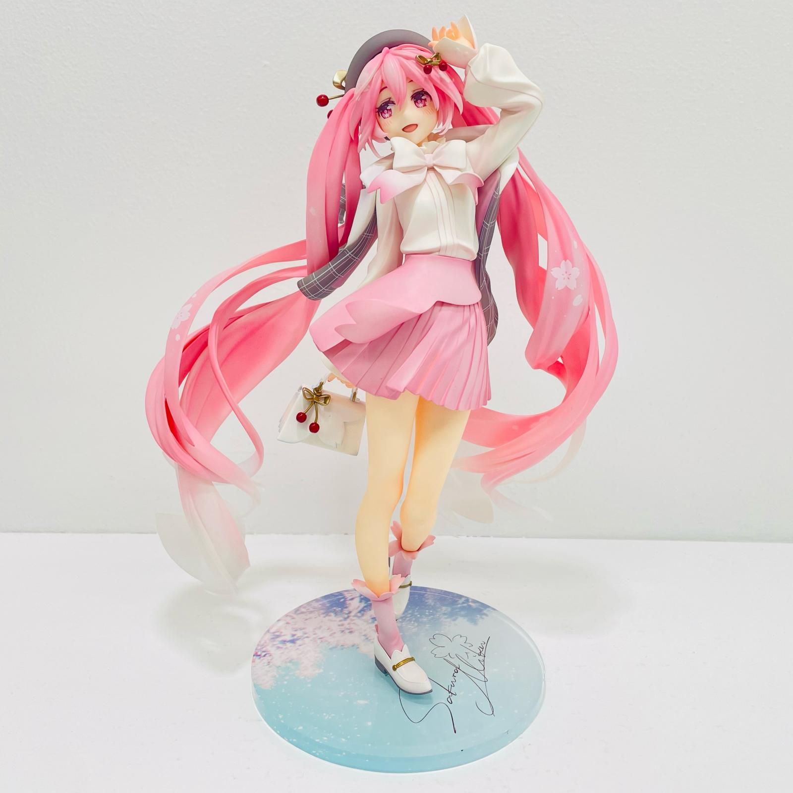 飾磨店】 中古 桜ミクお花見コーデVer.「初音ミク」1/6プラスチック製