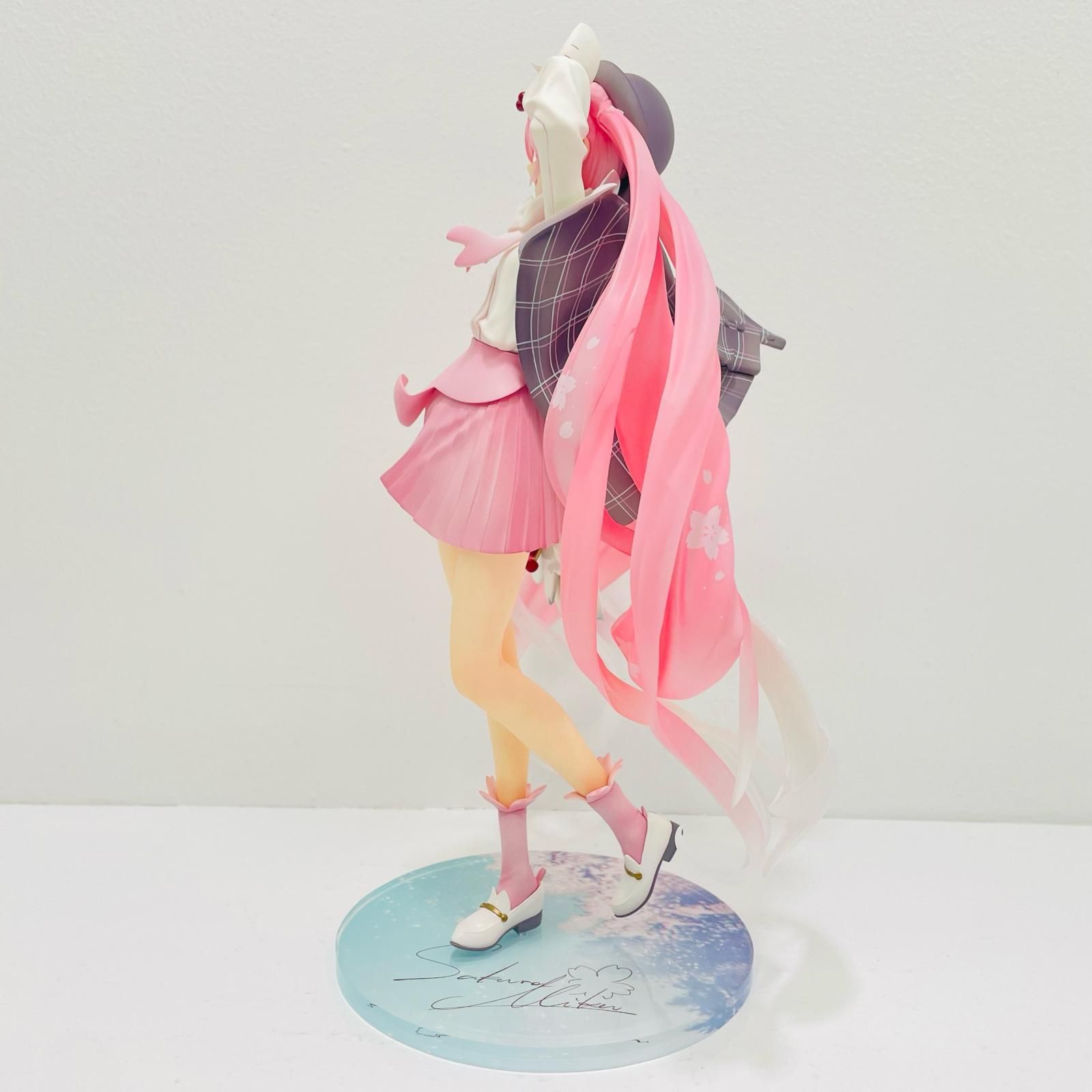 飾磨店】 中古 桜ミクお花見コーデVer.「初音ミク」1/6プラスチック製