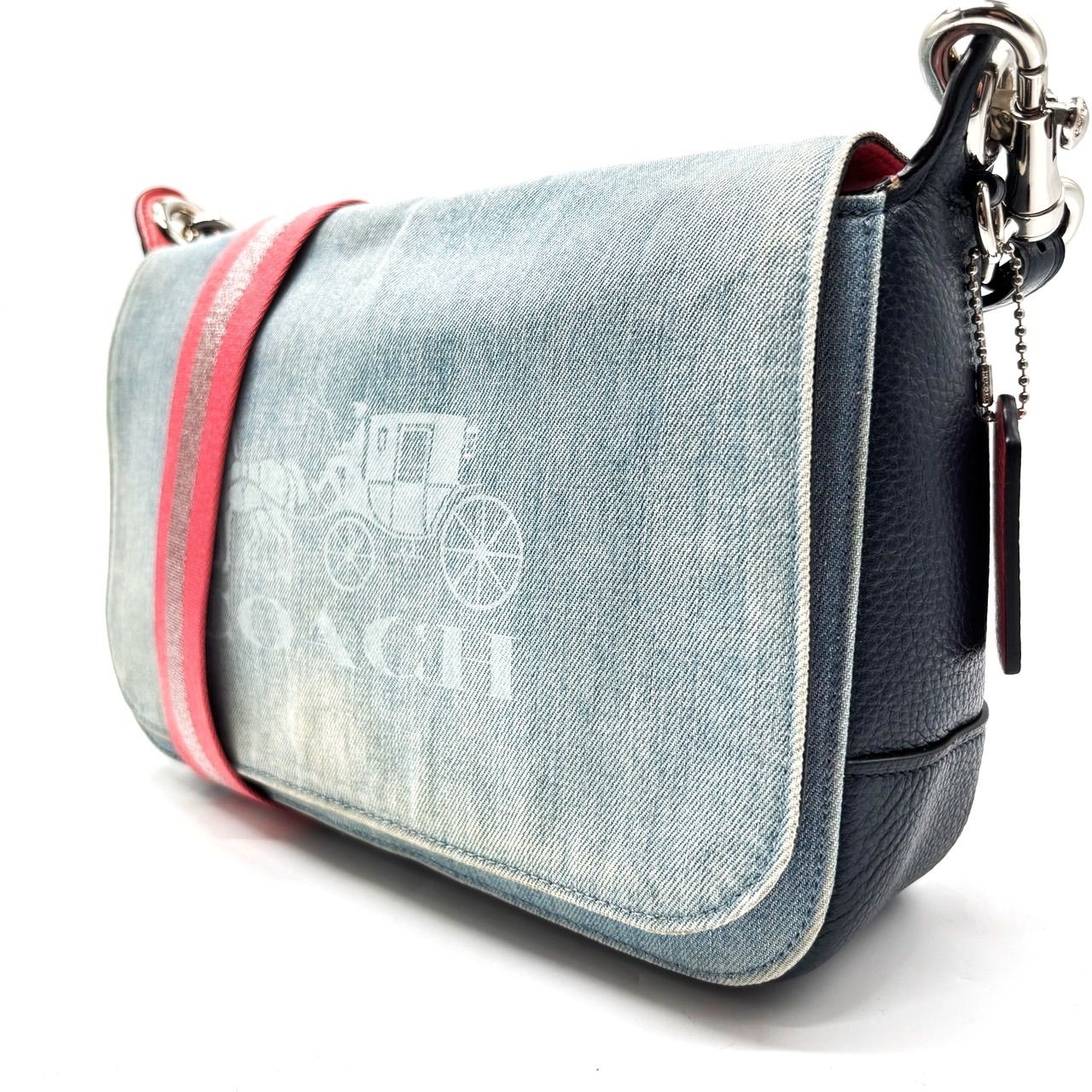良品】 COACH コーチ ショルダーバッグ ポシェット ポーチ ジェス 