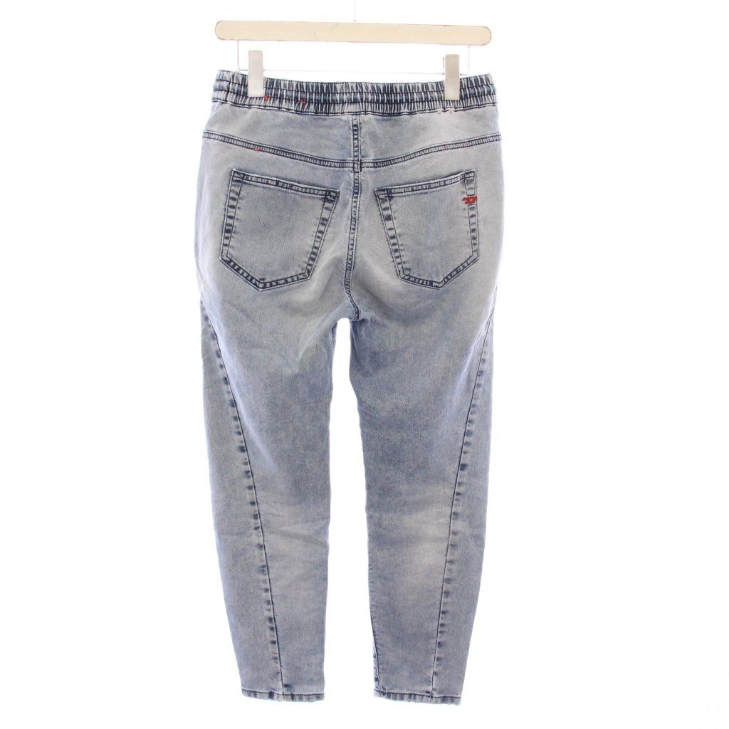 【中古】ディーゼル DIESEL D-FAYZA JOGG ジョグジーンズ デニムパンツ イージー ウエストゴム ストレッチ W25 水色 ディーゼル DIESEL D-FAYZA JOGG ジョグジーンズ デニムパンツ