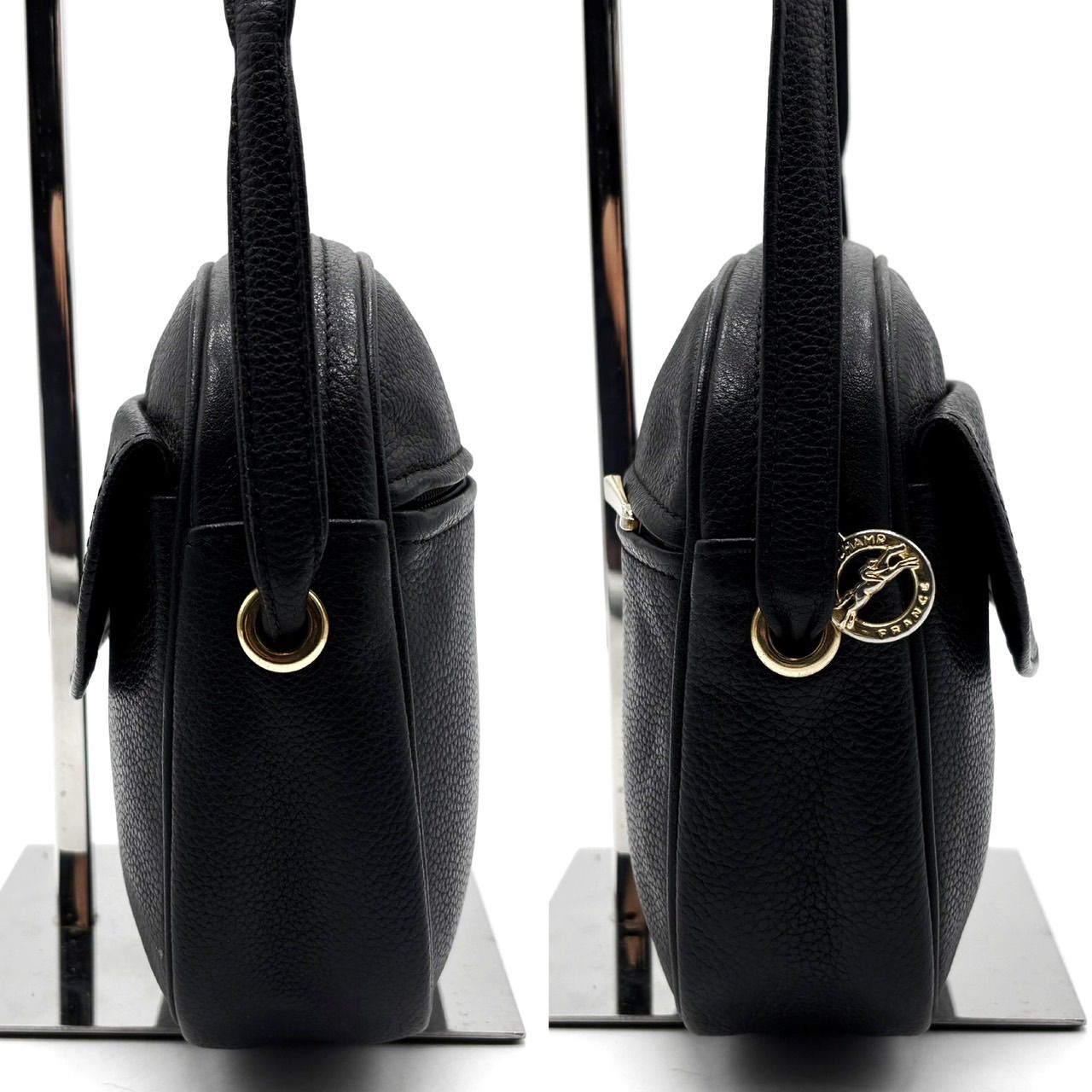 良品】 LONGCHAMP ロンシャン ショルダーバッグ ポシェット ポーチ 