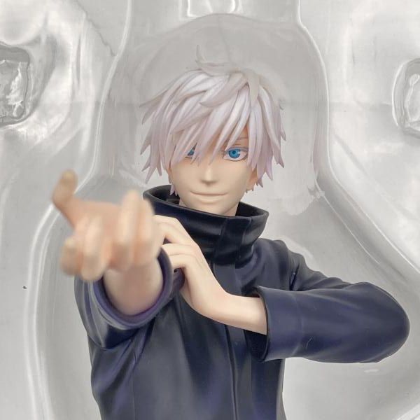 中古】表情パーツ付き/台座傷み)コトブキヤ ARTFX J 1/8 五条悟/呪術廻