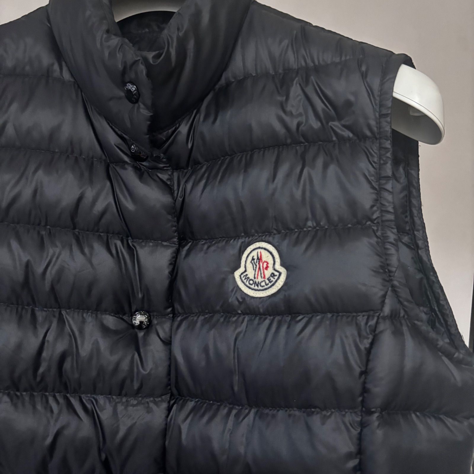 モンクレール☆ダウンベスト☆LIANE☆リアーネ☆ブラック☆サイズ0