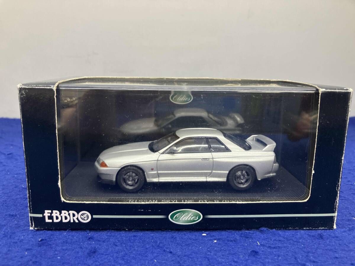 EBBRO 1/43 NISSAN SKYLINE GT-R(R32) SILVER エブロ - メルカリ
