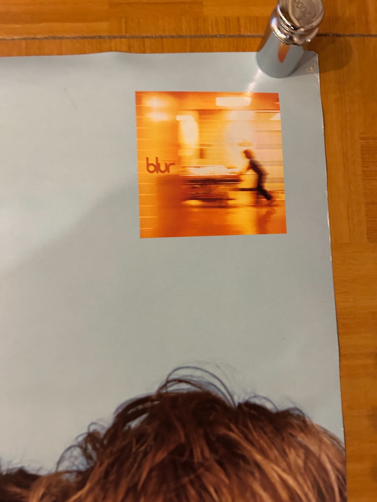 ブラー blur / blur 1997年 アルバムプロモーション用ポスター B2 JIS
