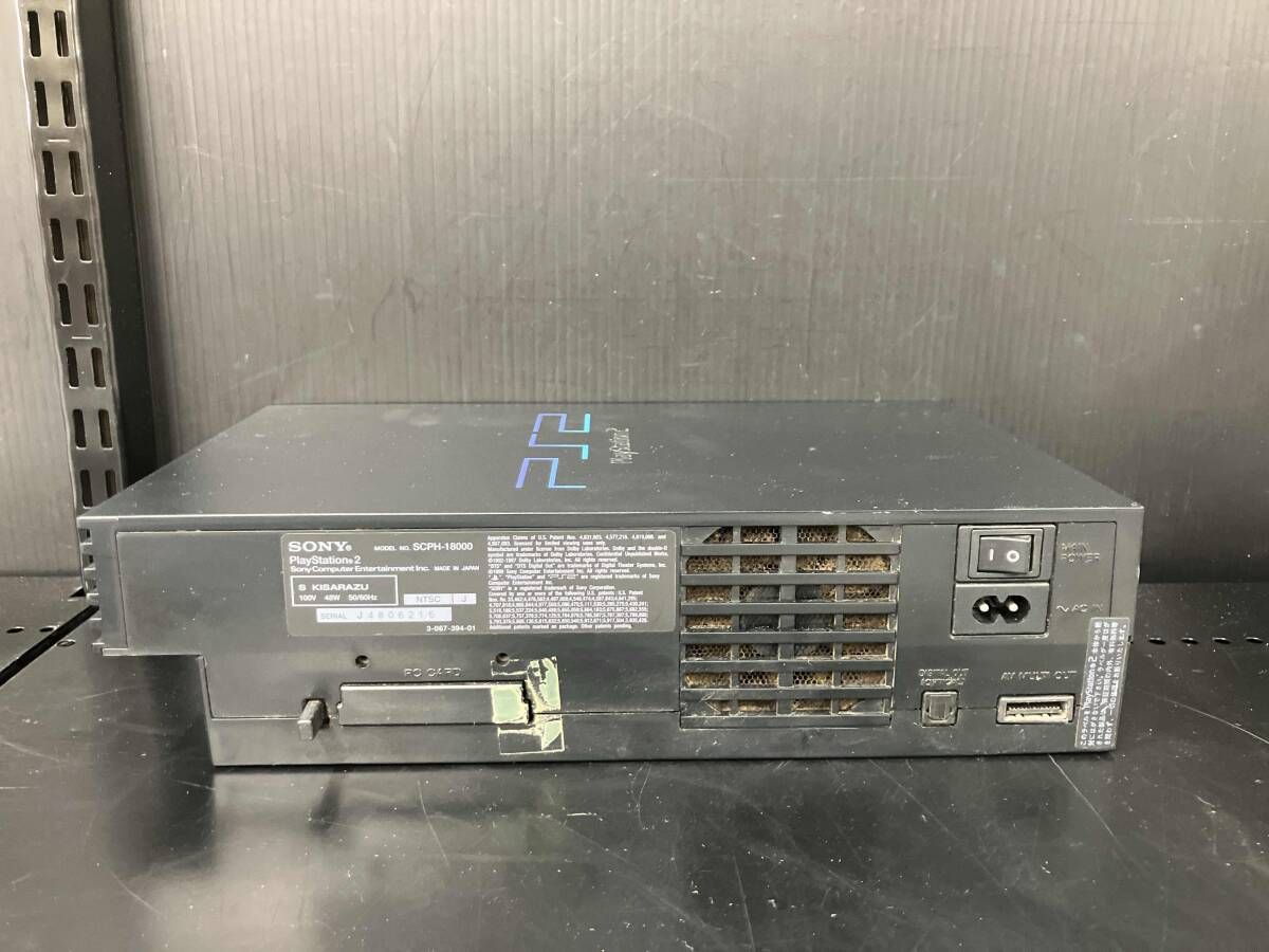 ジャンク】SONY playstation2 SCPH-18000ワケアリ動作難あり - メルカリ