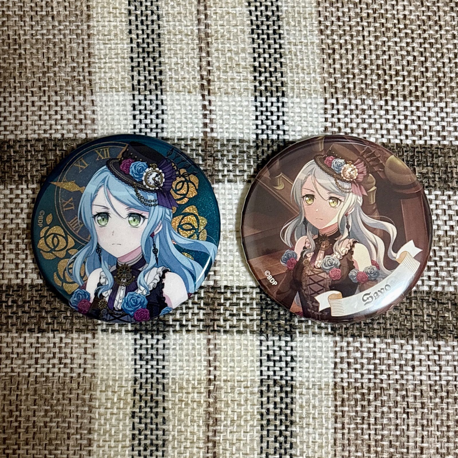 バンドリ Roselia Flamme Wasser 氷川紗夜 缶バッジ 未開封 BanG Dream! Roselia 「Flamme」/「Wasser」 缶バッジ 氷川紗夜