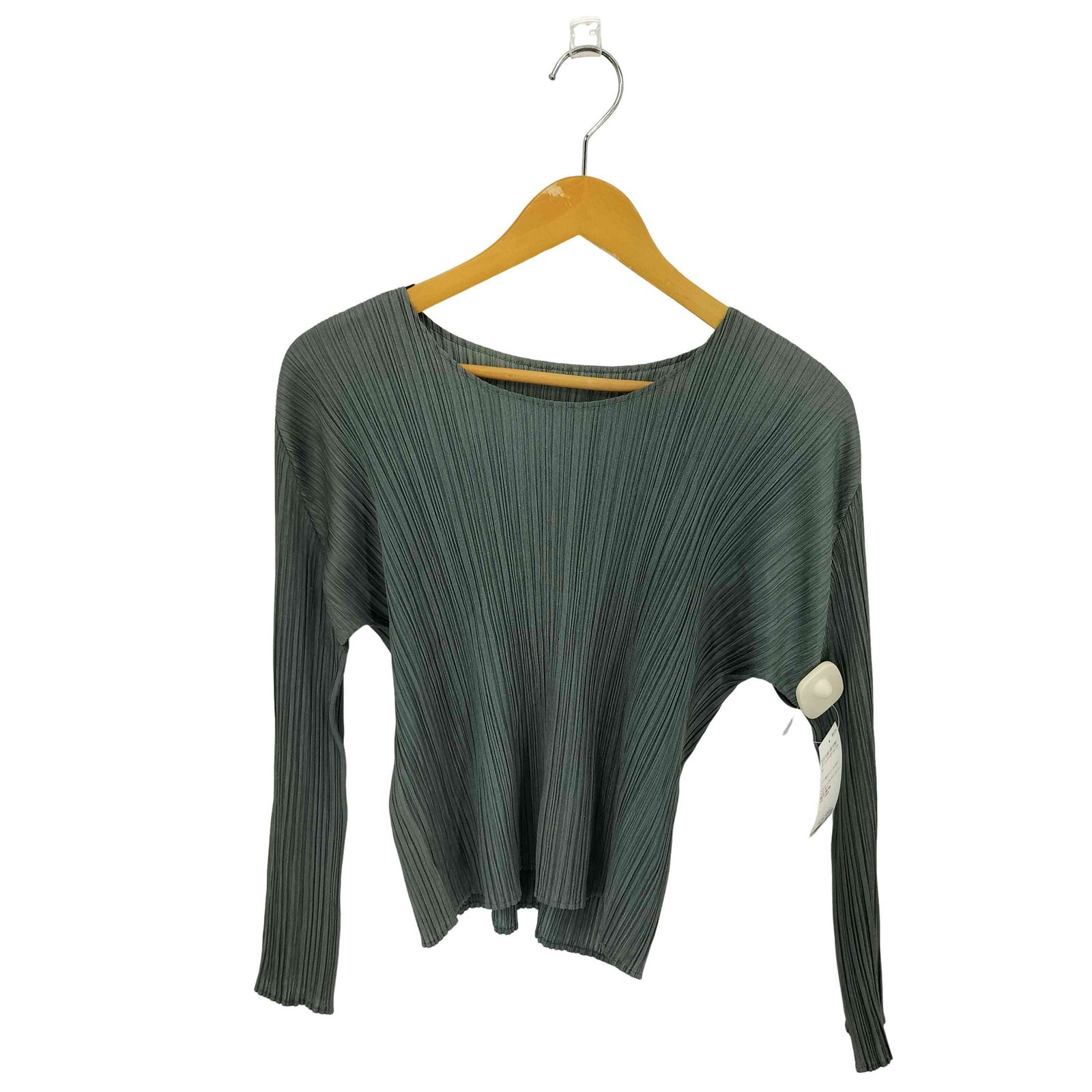 プリーツプリーズ イッセイミヤケ ロンＴ 長袖カットソー 灰色 グレー プリーツプリーズイッセイミヤケ PLEATS PLEASE ISSEY MIYAKE プリーツ