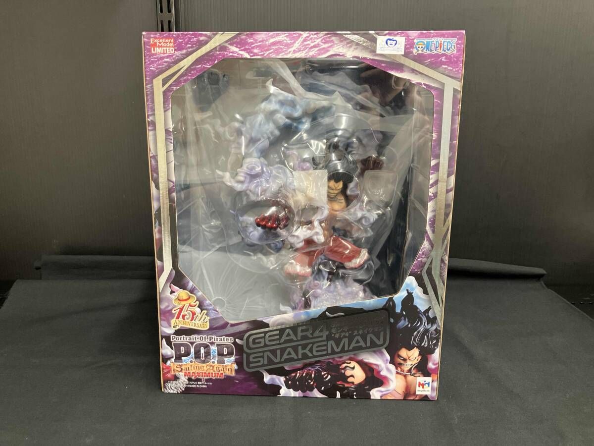 フィギュア】P.O.P SA-MAXIMUM モンキｰ・D・ルフィ ギア4 スネイクマン