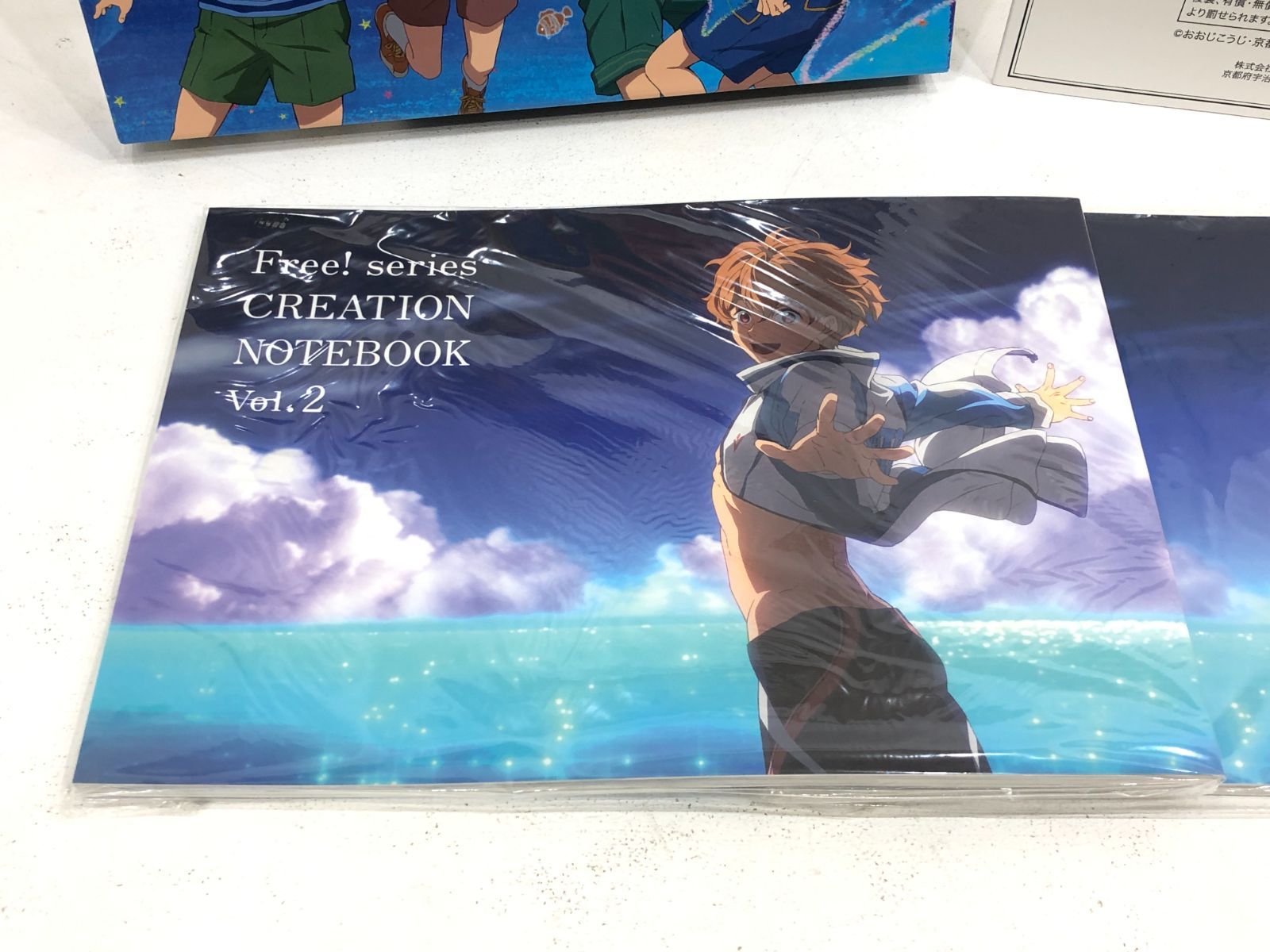 Free！ series CREATION NOTEBOOKコンプリートセット series CREATION