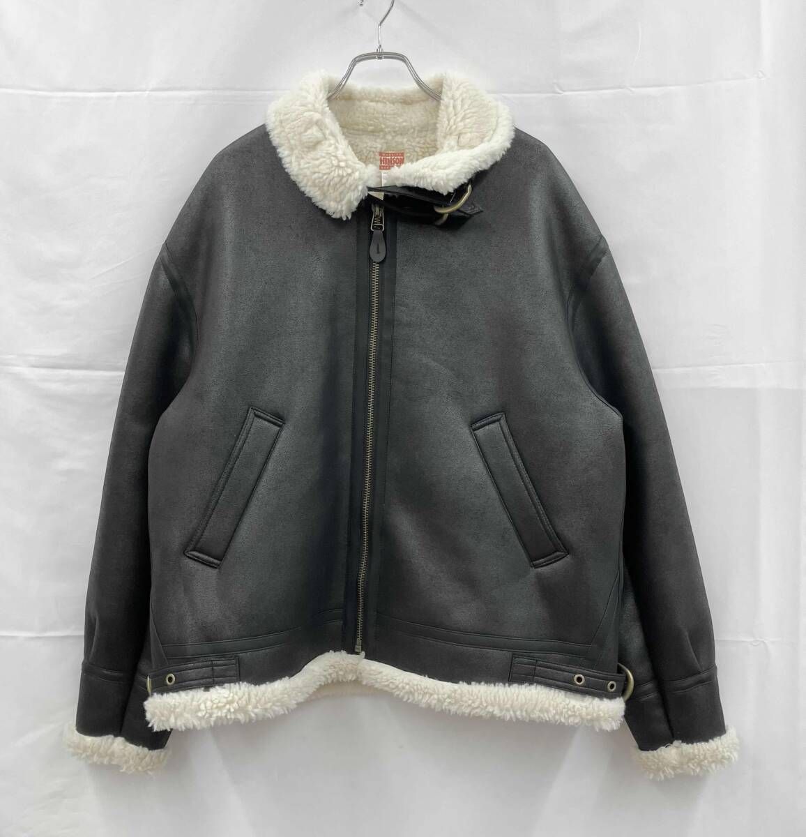 美品！HOUSTON CPOシャツジャケット 裏地ボア オーバーサイズ L ショップ