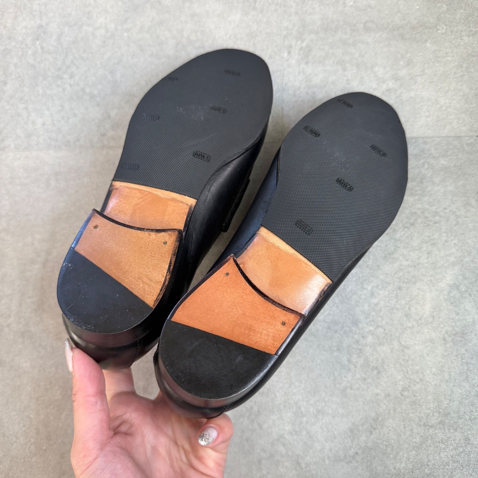 美品 GUCCI グッチ ホースビットローファー レディース ブラック 黒 