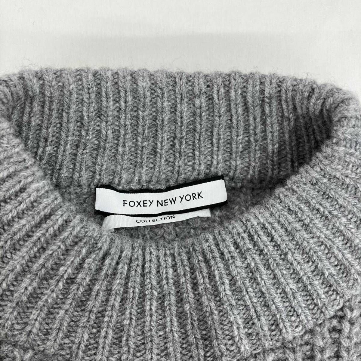 FOXEY フォクシー　グレースウール　ニットセーター FOXEY BOUTIQUE(フォクシー） グレースウールタートルネックセーター 34841