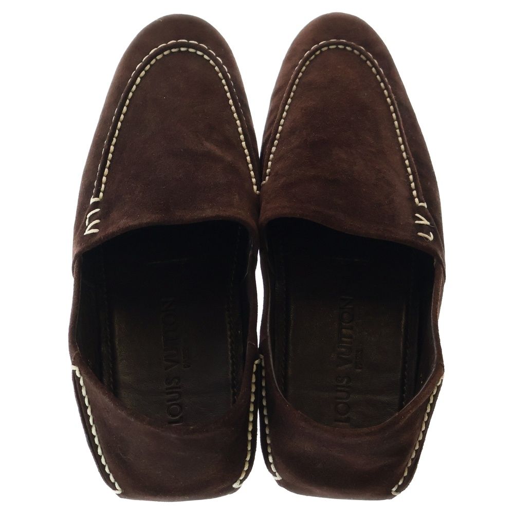 LOUIS VUITTON (ルイヴィトン) スエード ドライビングシューズ