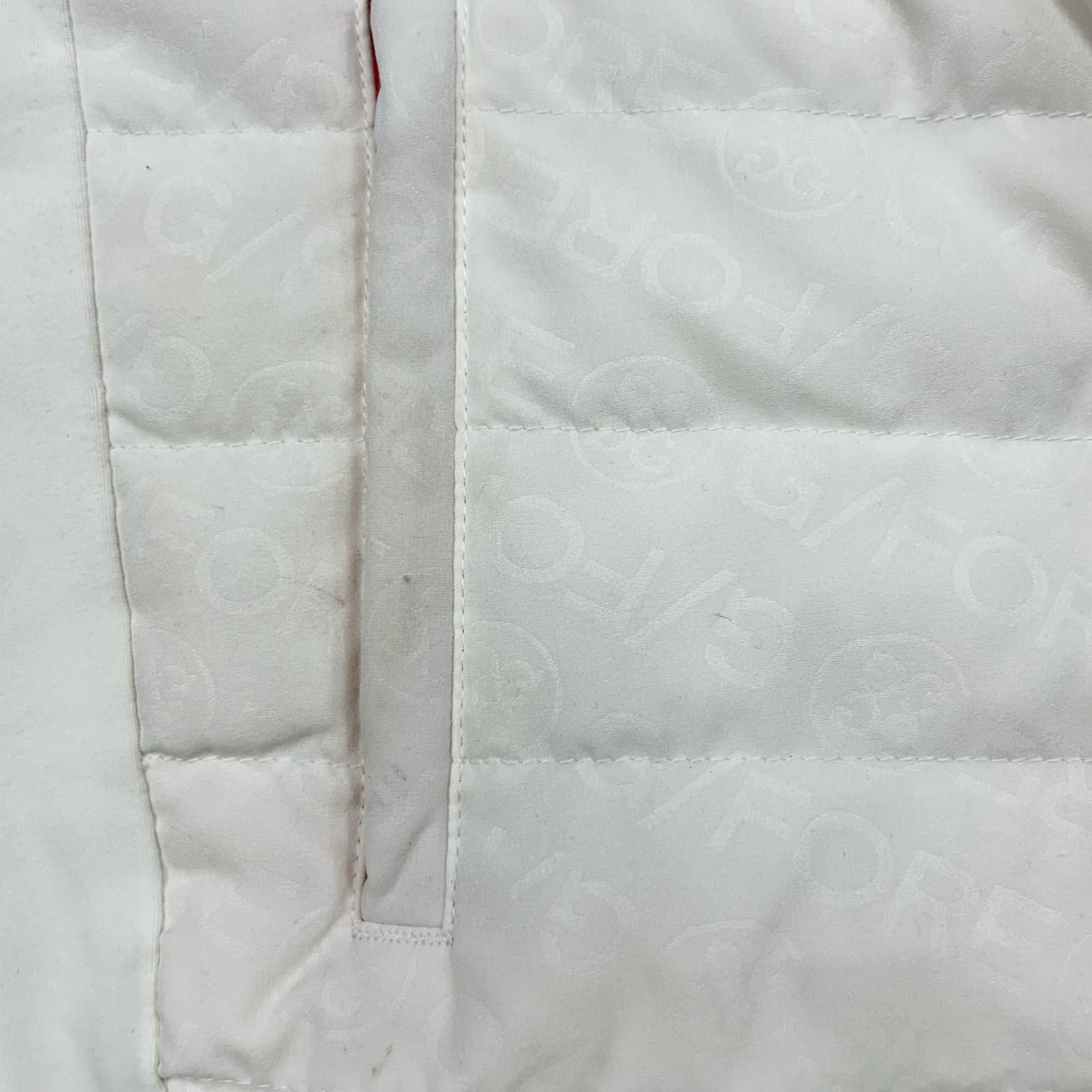 中古 レディース ジーフォア G/FORE パンツ 40(L) 白 ホワイト ダウン