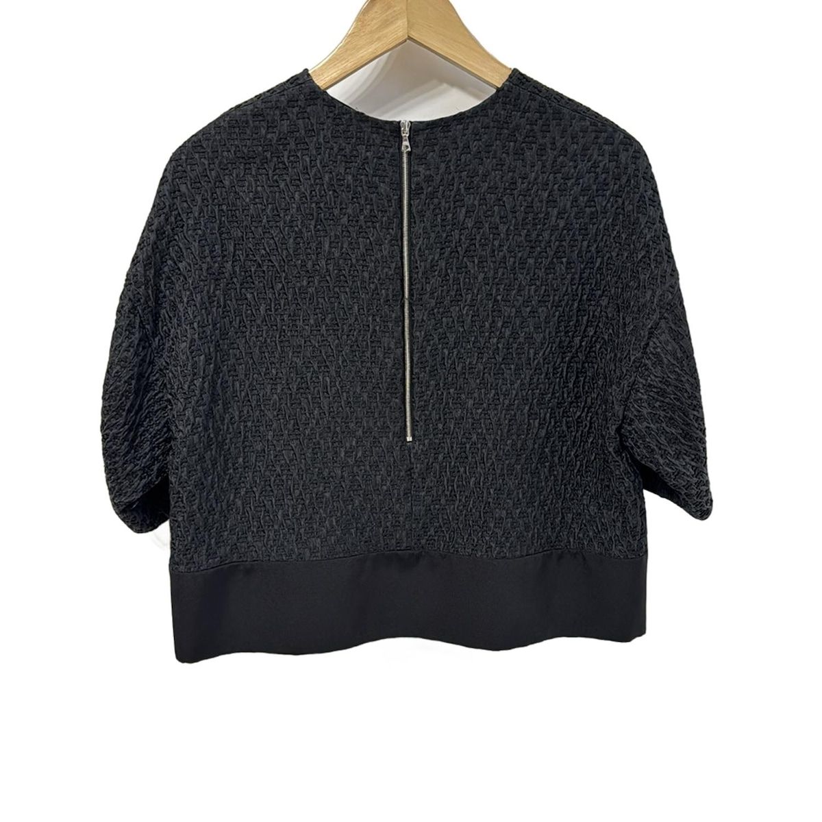 Drawer(ドゥロワー) 半袖カットソー サイズ36 S レディース美品 - 黒