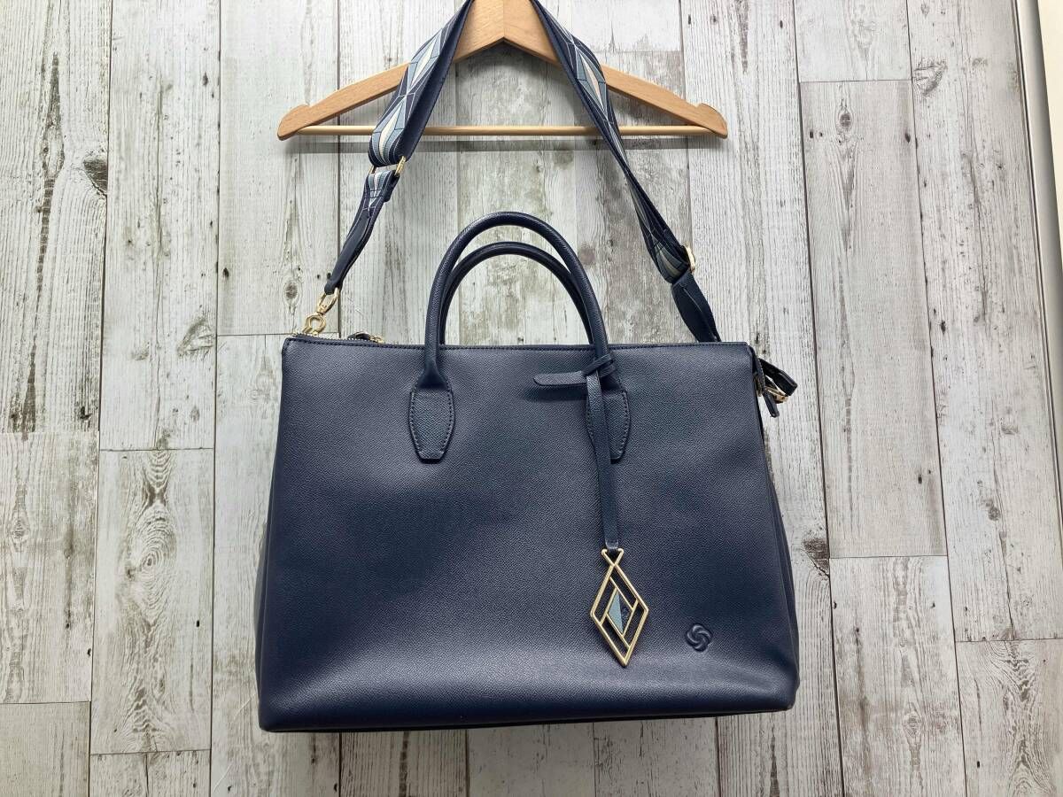 Samsonite 2WAYショルダーバッグ ネイビー系 サムソナイト 
