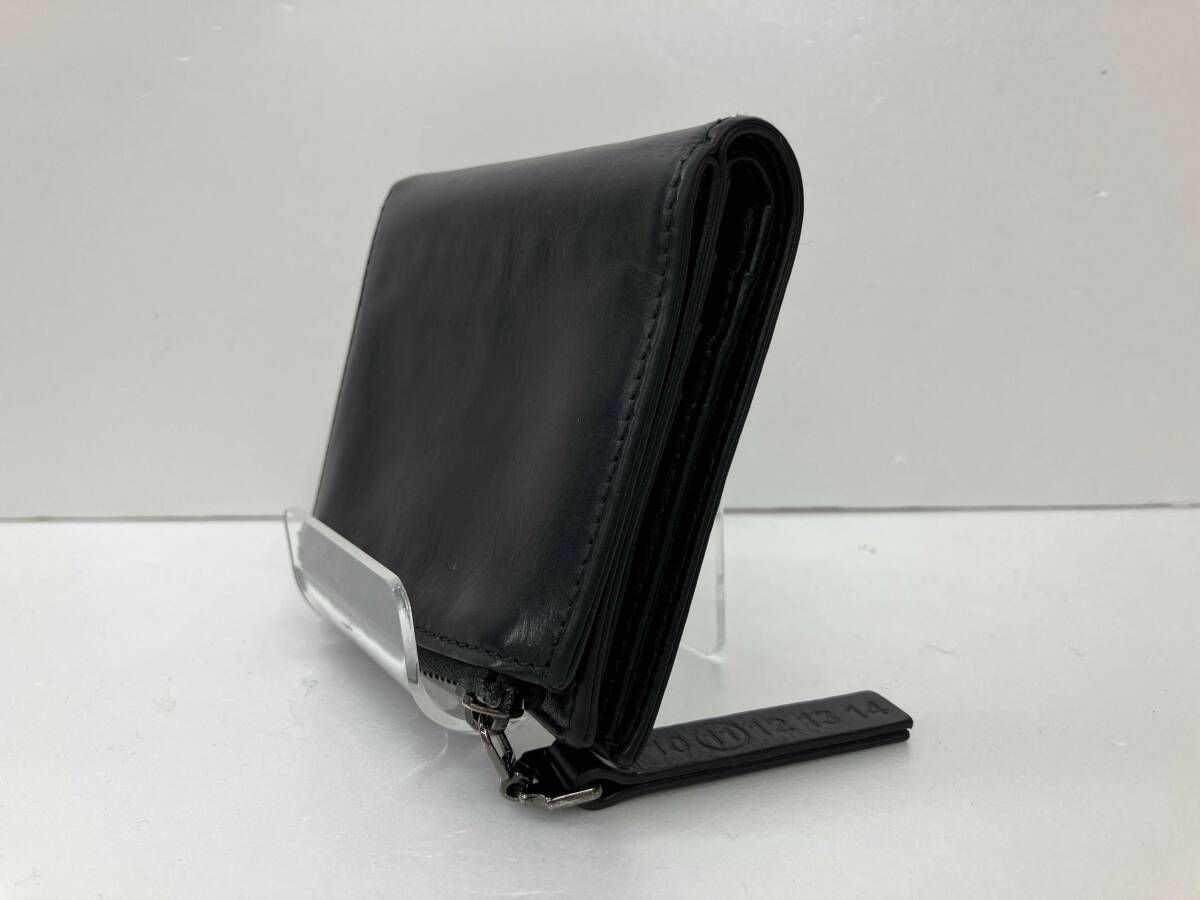 Maison Margiela メゾンマルジェラ 二つ折り財布 S35UI0507 ブラック