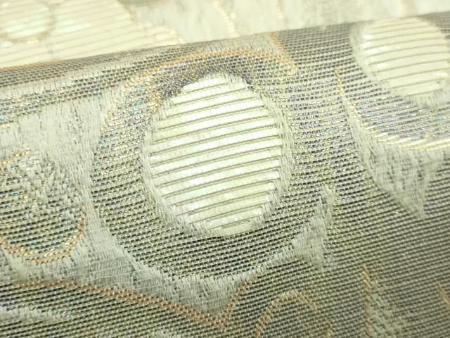 平和屋着物○極上 ワンタッチつけ帯 水晶箔 螺鈿箔 花唐草 金糸 やまと