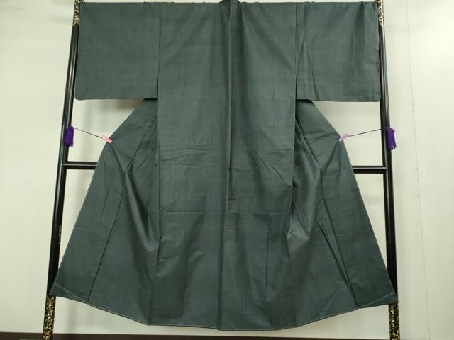 平和屋着物□極上 男性 本場大島紬 アンサンブル キングサイズ 長襦袢