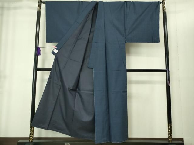 平和屋着物□極上 男性 本場大島紬 アンサンブル キングサイズ 長羽織