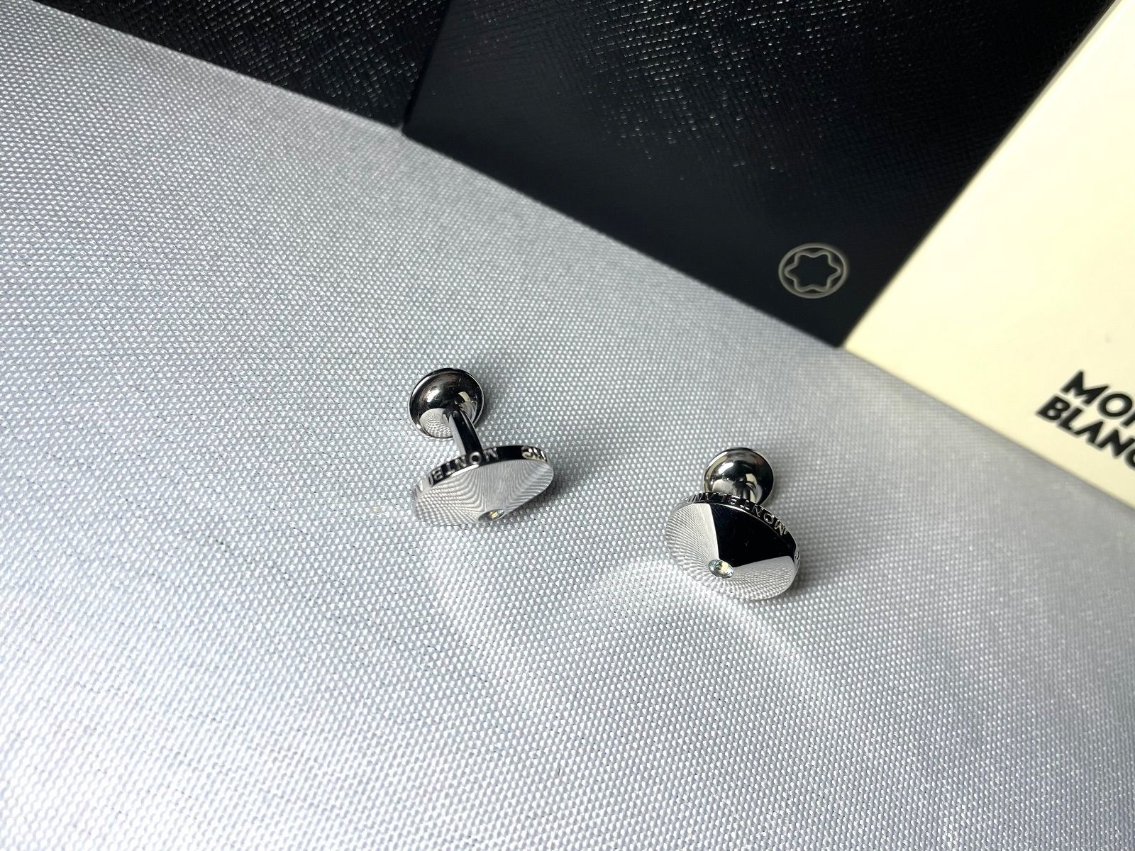 美品 希少 MONTBLANC モンブラン トパーズ装飾 スターリングシルバー