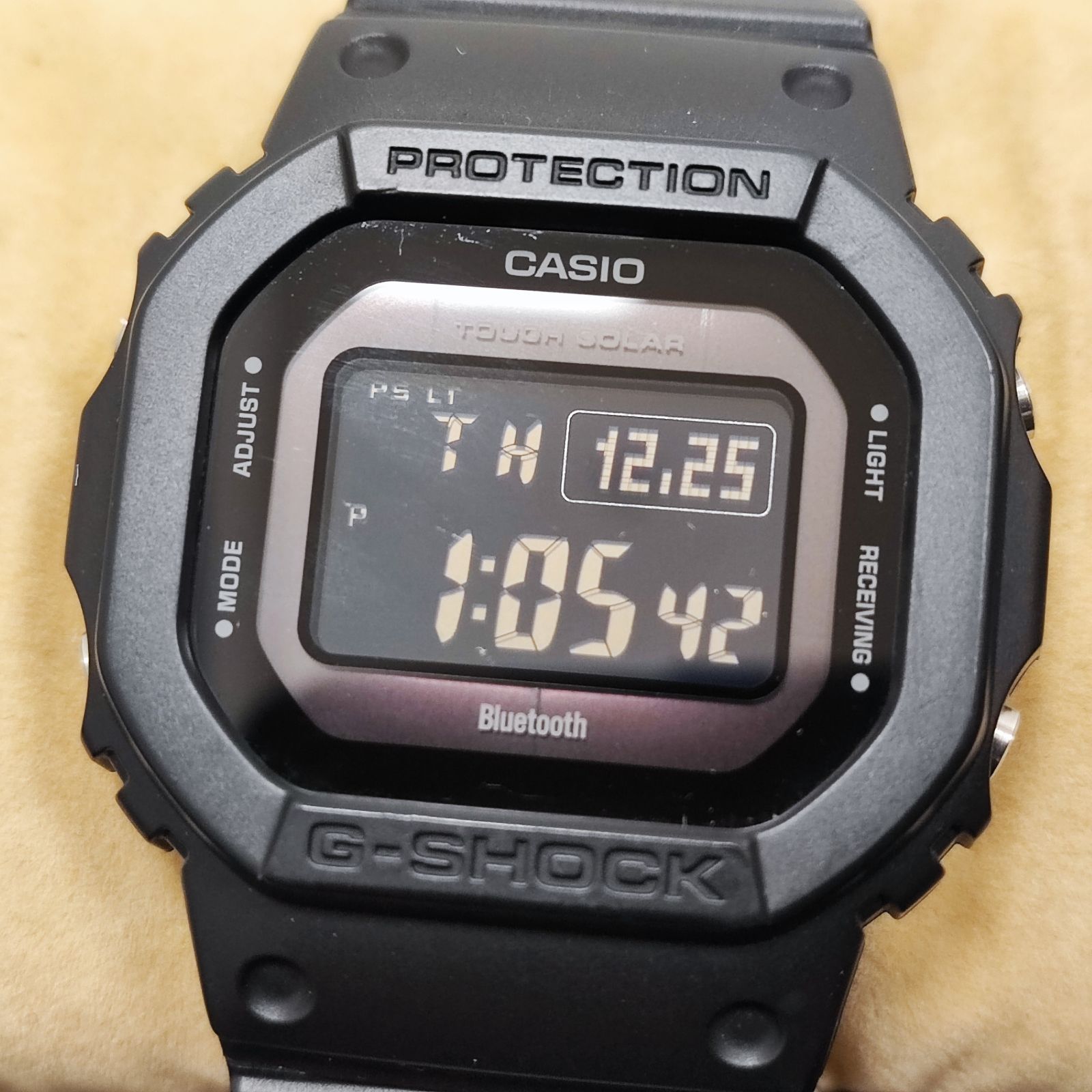 CASIO G-SHOCK Bluetooth タフソーラー GW-B5600 余りコマ・箱・説明 