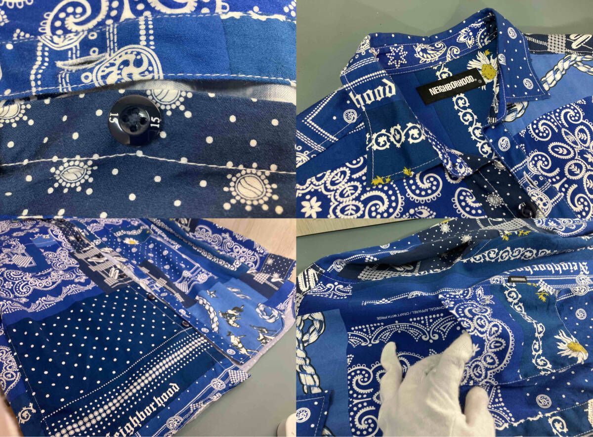 NEIGHBORHOOD 21SS BANDANA 長袖シャツ NEIGHBORHOOD 21SS BANDANA 長袖シャツ NEIGHBORHOOD 21SS BANDANA