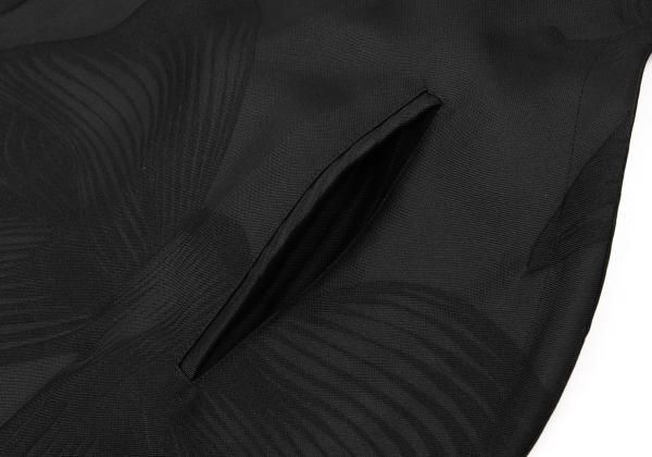 GARCONS リボンエンボス二次元デザインワンピース