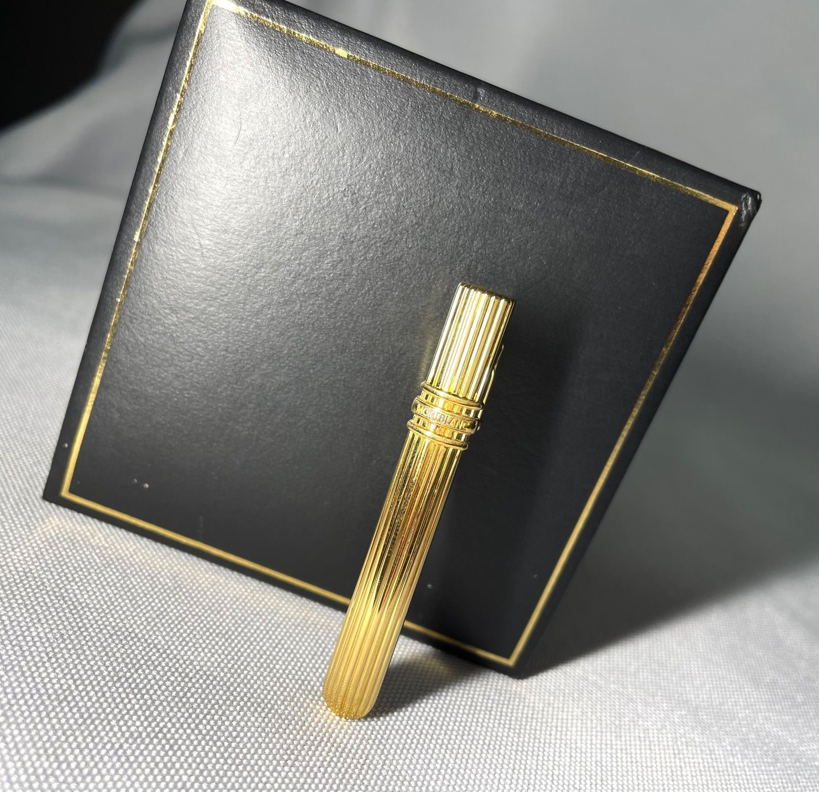 美品　MONTBLANT タイピン　オニキス　 モンブラン MONTBLANT タイピン オニキス モンブラン 極美品 MONTBLANC モンブラン