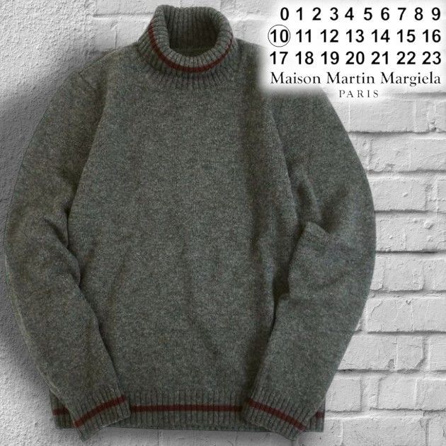 Maison Margiela メゾン マルジェラ MM10 イタリア製 ライン入 ウール