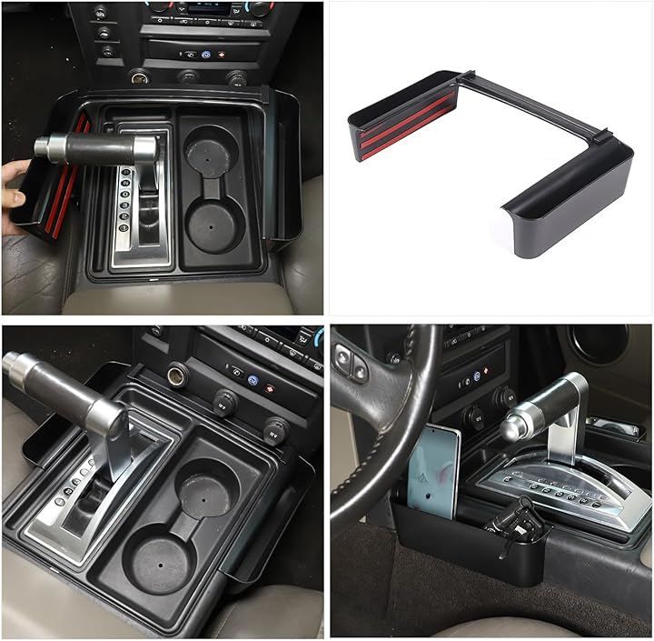 ハマーH2 センターコンソールビレットパーツ Defender Worx製 Sauicemy ハマーH2 2003年～2007年に対応 セントラルコントロール収納