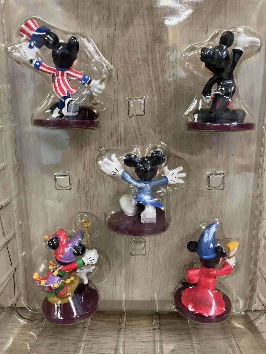 東京ディズニーランド20周年記念 ミッキーマウス フィギュア 5体セット