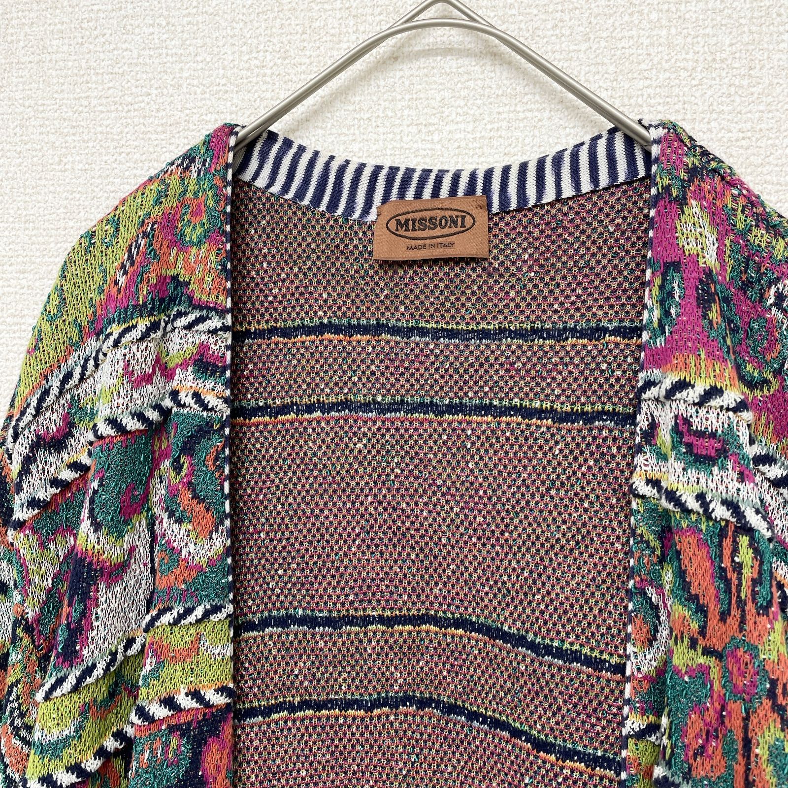 MISSONI ミッソーニ ニットアンサンブル ロングカーディガン ベスト