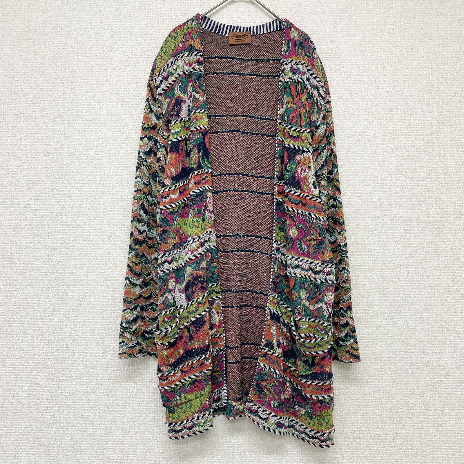 MISSONI ミッソーニ ニットアンサンブル ロングカーディガン ベスト