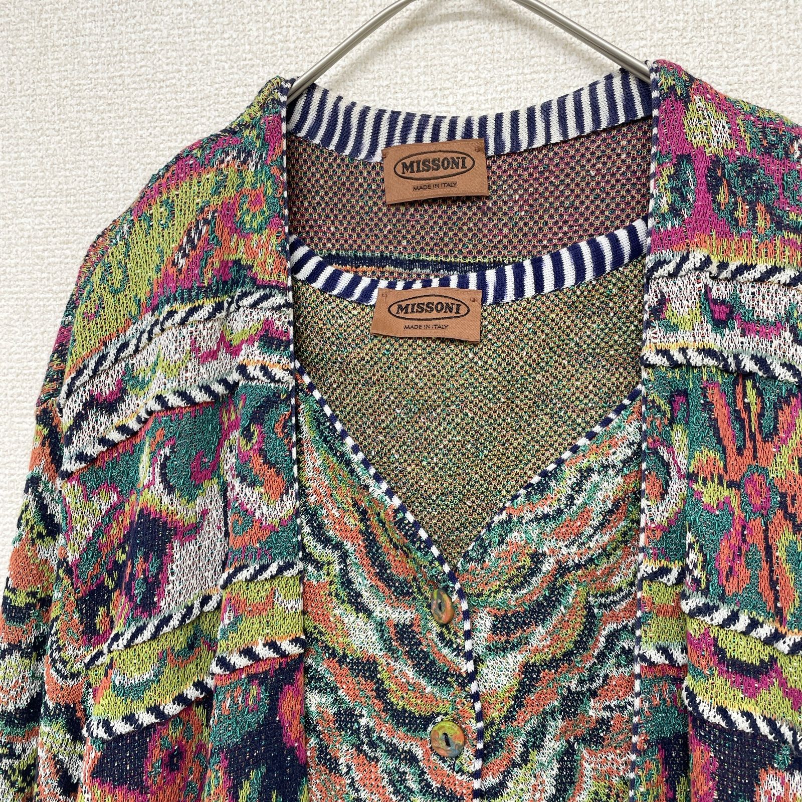 MISSONI ミッソーニ ニットアンサンブル ロングカーディガン ベスト