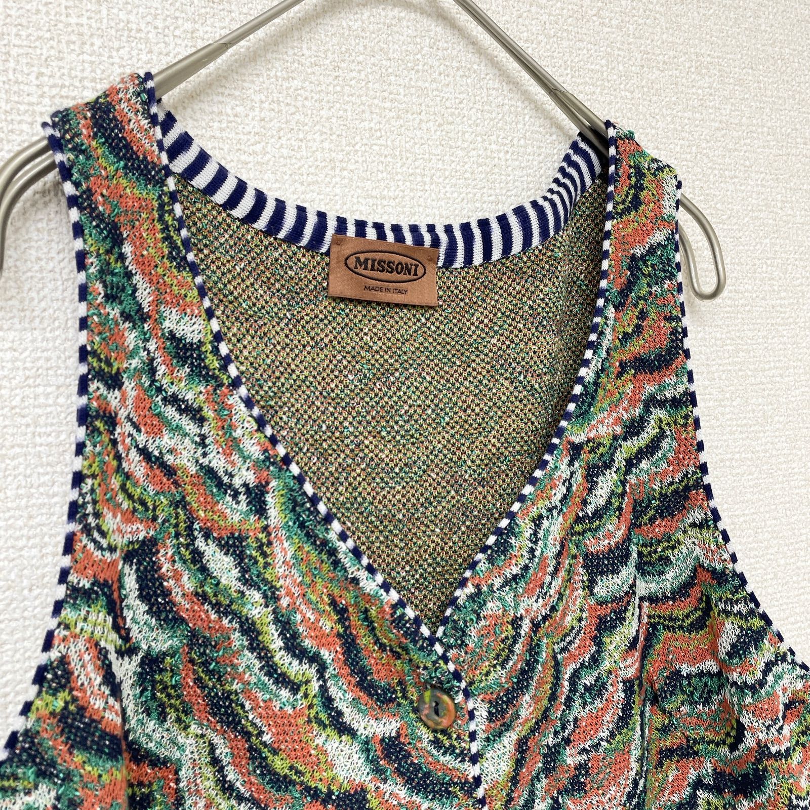 MISSONI ミッソーニ ニットアンサンブル ロングカーディガン ベスト