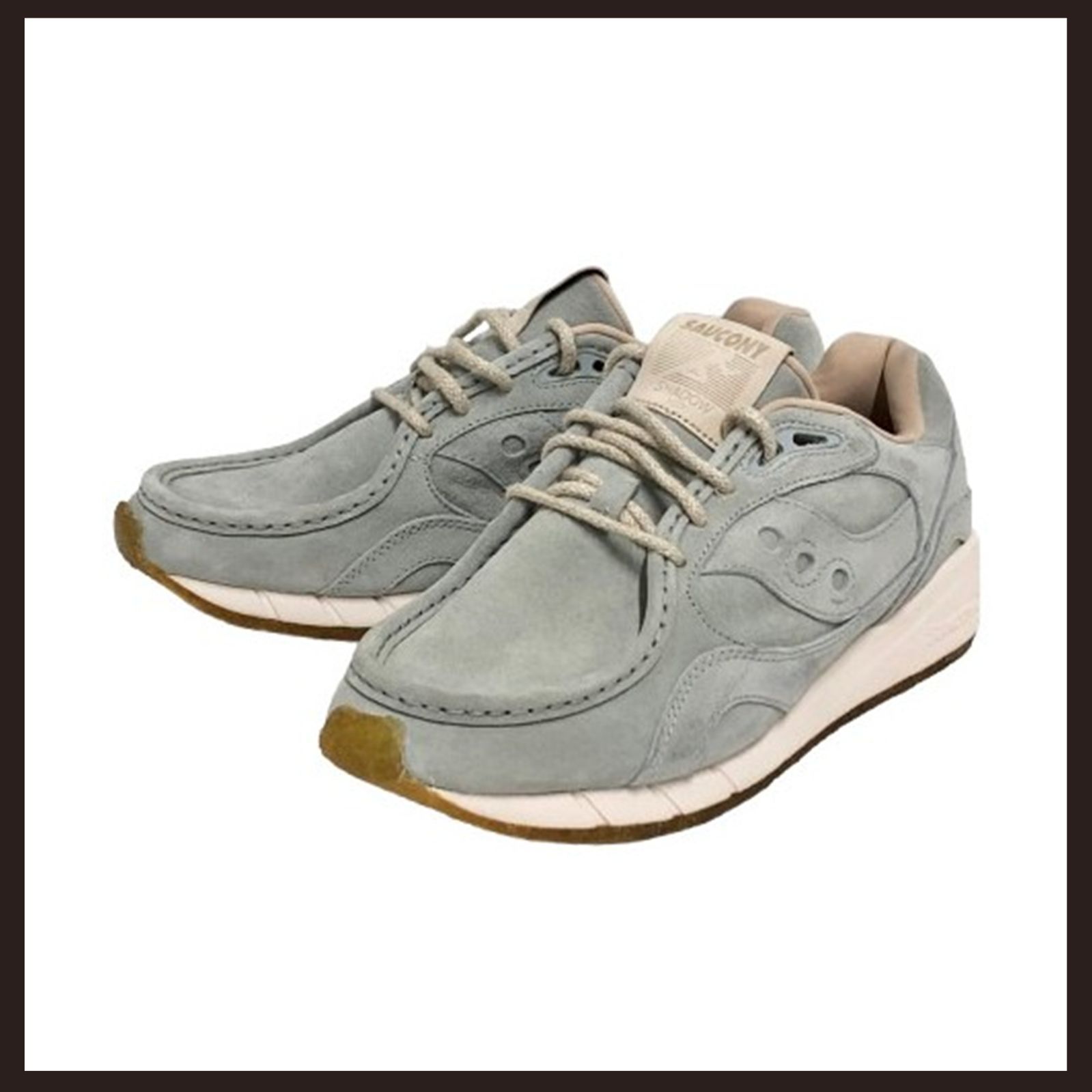 新品未使用 Saucony (サッカニー) SHADOW 6000 MOC シャドウ グレー系 