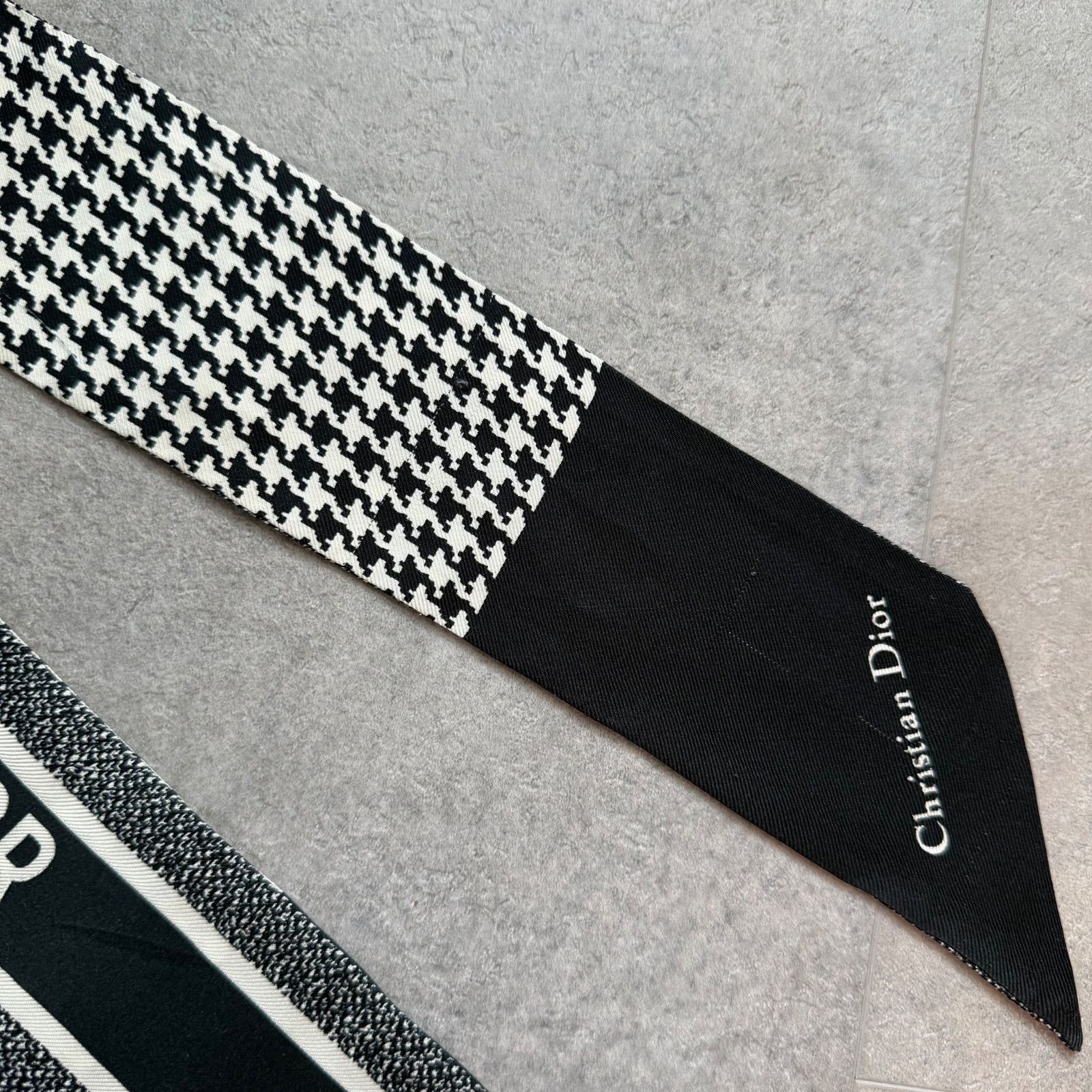 美品 Christian Dior クリスチャンディオール シルクスカーフ バッグ