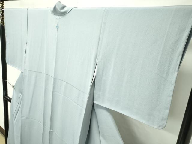 平和屋着物●極上　本草木染作家　瑞寶　色無地　青磁鼠色　逸品　未使用　CZAA4599s6 平和屋着物○極上 本草木染作家 瑞寶 色無地 青磁鼠色 逸品 未使用