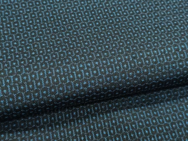 平和屋着物○極上 男性 本場大島紬 アンサンブル キングサイズ 100亀甲