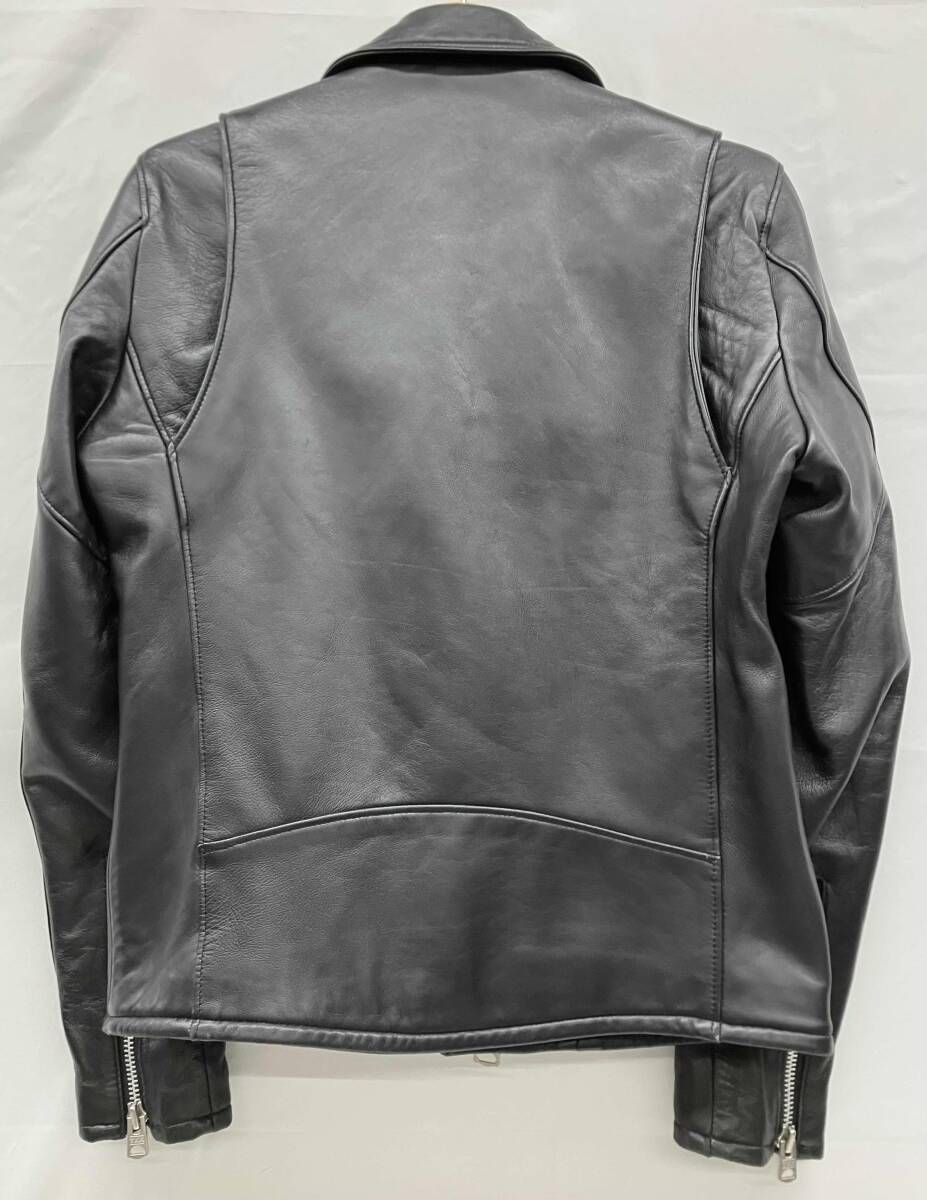 JACKROSE ジャックローズ レザージャケット 羊革 ブラック Sサイズ