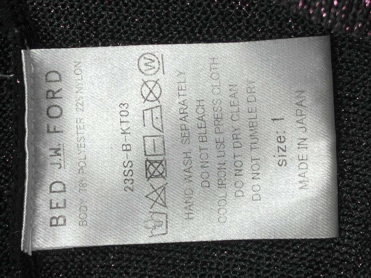 BED J.W. FORD Damage Sweater 23SS-B-KT03 ベッドフォード ダメージ 