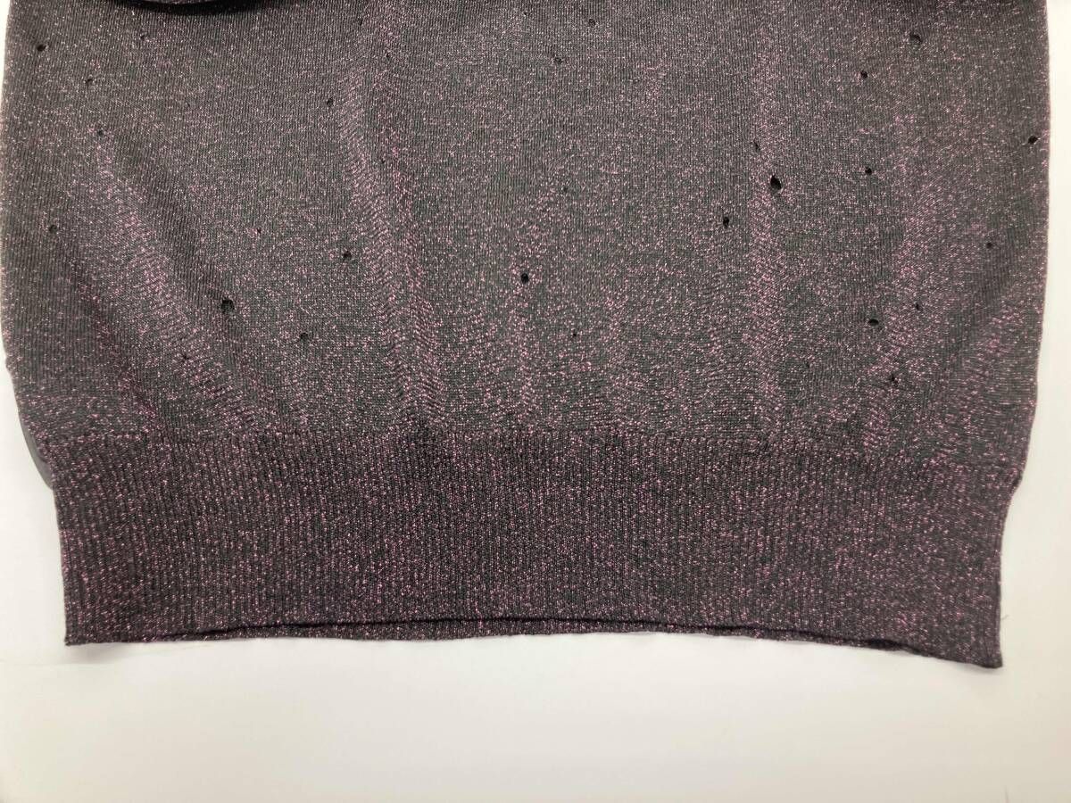 BED J.W. FORD Damage Sweater 23SS-B-KT03 ベッドフォード ダメージ 